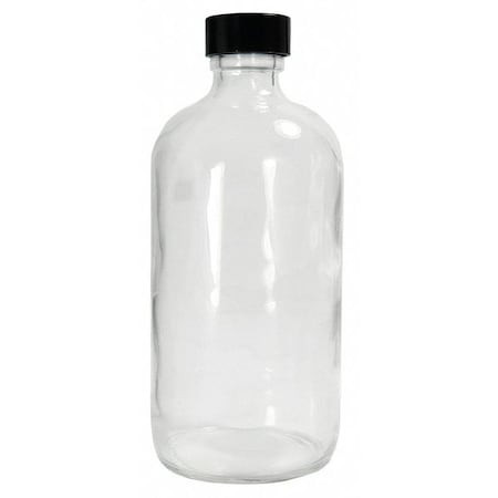 Qorpak Bottle,16 oz,28-400,PK12 GLC-01205