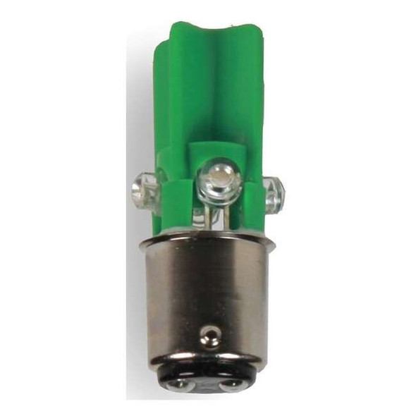 Edwards Signaling Compact LED Bulb, 120V AC, Green, LED 270LEDG120V