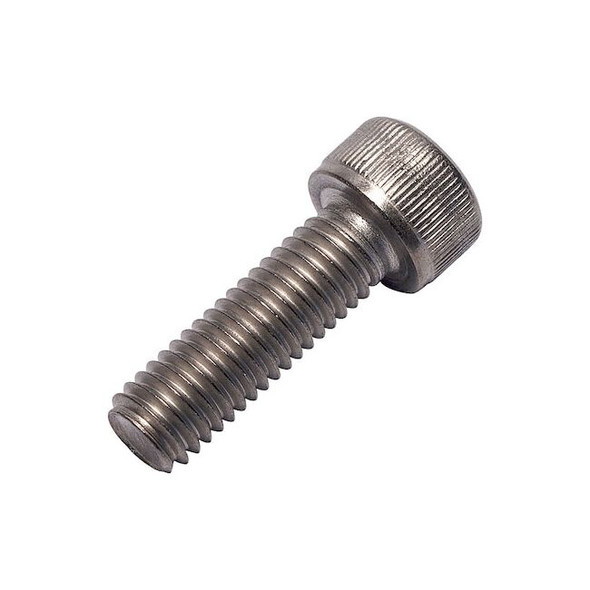 Allied Titanium M8-1.25 x Socket, Socket Head Cap Screw, Plain Titanium 0107486