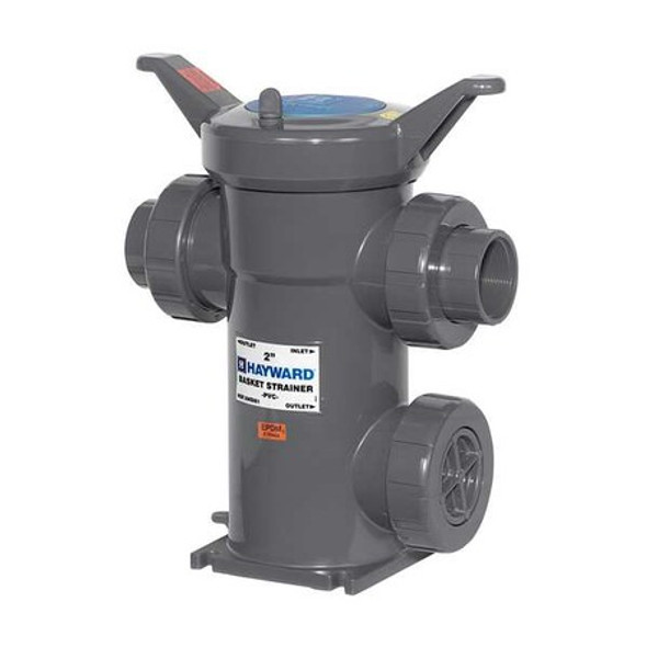 Hayward Flow Control Simplex Strainer, 3" Pipe, Flanged, PVC, 150 psi SB1300FE18