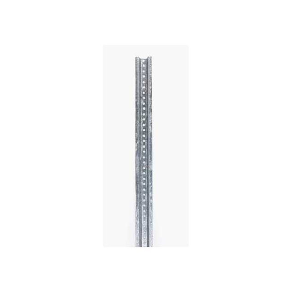Sign Post, U-Channel, ,Steel Galvanized, Hot Dipped, 10 ft. L, 1-15/32" D