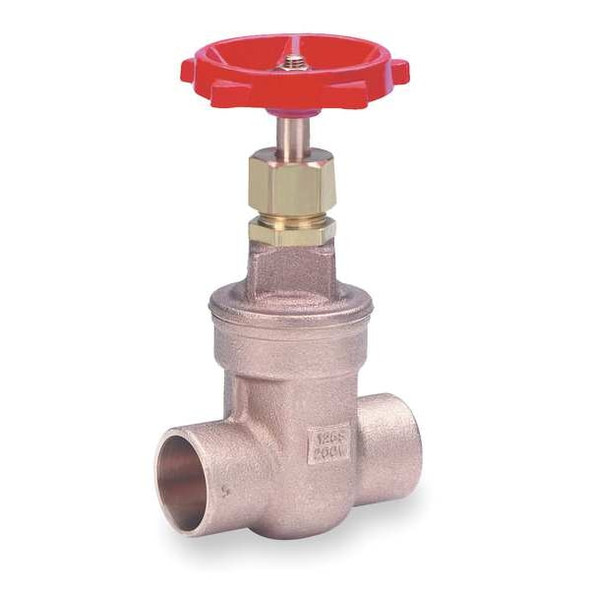Milwaukee Valve Gate Valve,Class 125,2 In.,Solder 115 2
