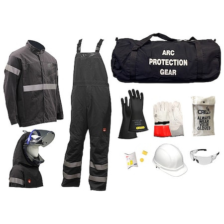 Mechanix Wear Jacket and Bib Kit AG40-GP-XL-H3P-9
