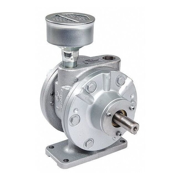 Gast Air Motor, 4 hp, 84 in-lb Torque, 3,000 RPM, 130 cfm, 1/2" NPT 6AM-FRV-23A