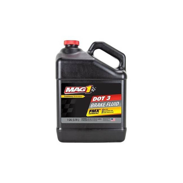 Mag 1 DOT 3 Brake Fluid, 1 gal,Glycol Base MAG1121