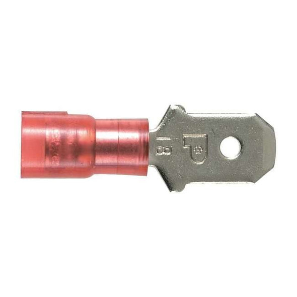 Panduit WireDisconnect,Copper,Red,Nylon,PK100 DNF18-250M-C