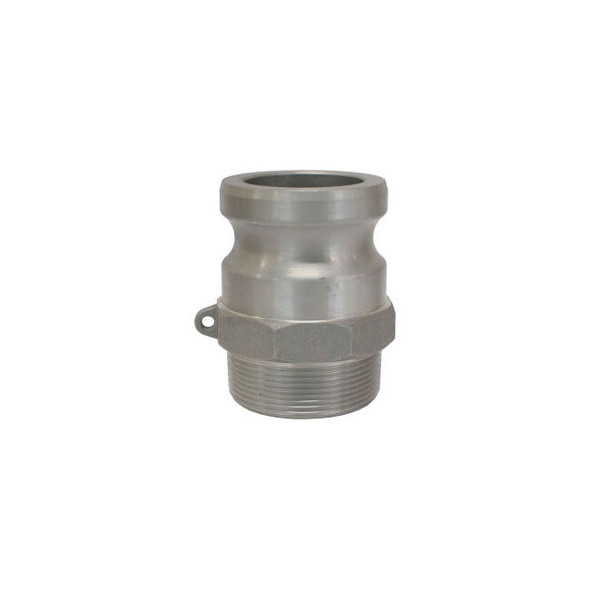 3/4"" Aluminum Camlock Fitting - Male Coupler x MPT Thread