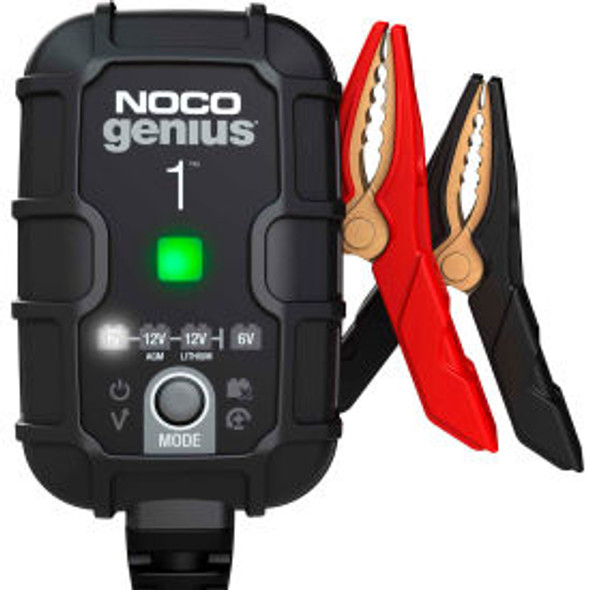 NOCO 1A Battery Charger Battery Maintainer and Battery Desulfator - GENIUS1