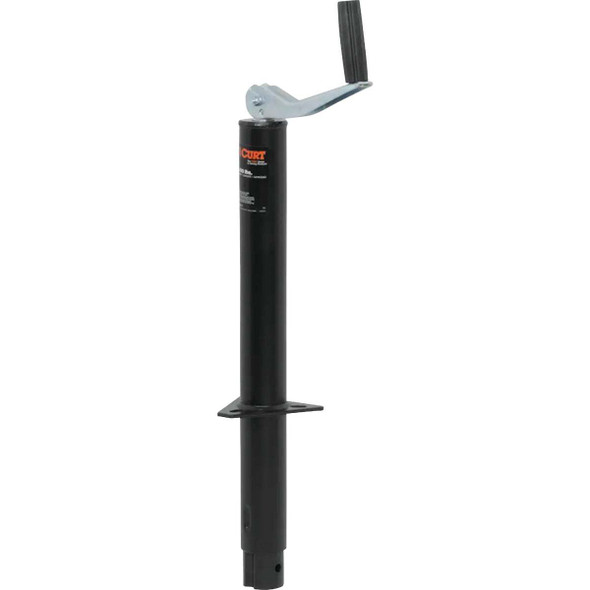 Curt 2000 Lb. A-Frame Jack With Top Handle, 15 In. Travel 28202