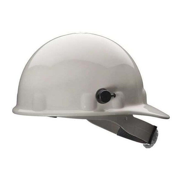 Hard Hat, Super Eight E2, Thermoplastic, 8 Point Ratchet, Type 1, Class G, White