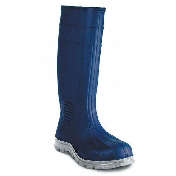 Men's Line Tuff Tall Rubber Boots, Steel Toe, 15" Height, Blue, 10