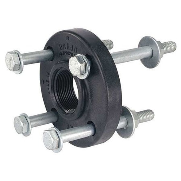 Aro Diaphragm Pump Flange Kit,PP.1-1/2 In. 67341-C15N