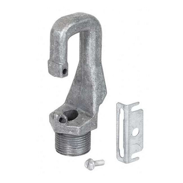 Columbia Lighting MountingHook,Gray,41/6inH,21/6inL HOOKLOOP
