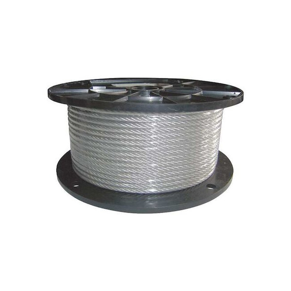 Manufacturer Varies Wire Rope,25 ft L,3/64 in dia.,54 lb Cap 33RF74 Pack of 2