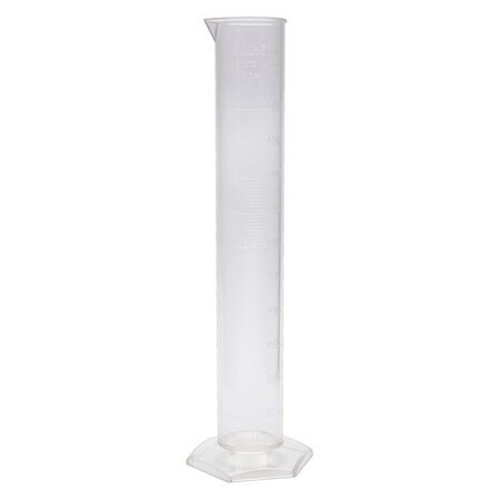 Dynalon Graduated Cylinder, Clear, Plastic, 500mL 237885