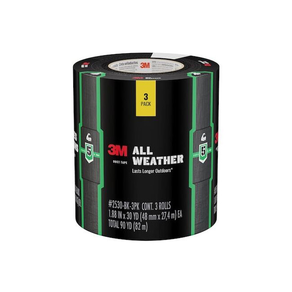 3m DuctTape,Gray,30ydL,1-7/8inW,PK3 46951