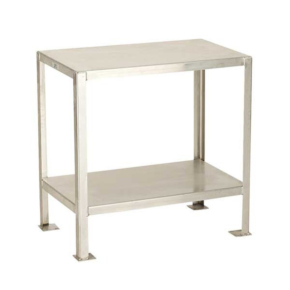 Jamco Fixed Work Table,SS,48" W,24" D XW248