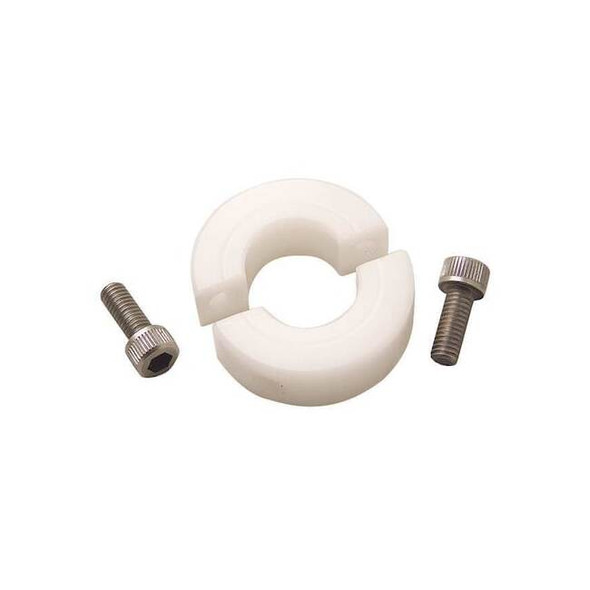 Ruland Shaft Collar,Clamp,2Pc,7/8 In,Plastic MSP-14E-P