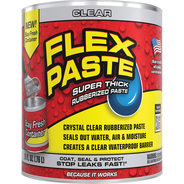 Flex Paste Clear 26 fl oz PFSCLRR32