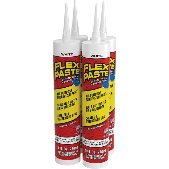 Flex Paste White 9 oz. Cartridge PFSWHTR10