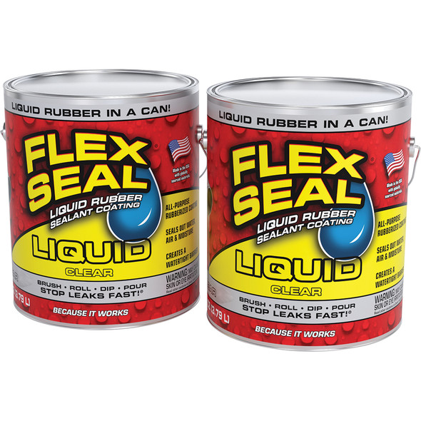 Flex Seal Liquid Clear 1 Gallon US855CLR01-2
