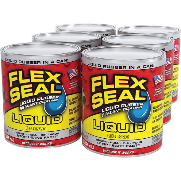 Flex Seal Liquid Clear 32 fl oz. LFSCLRR32