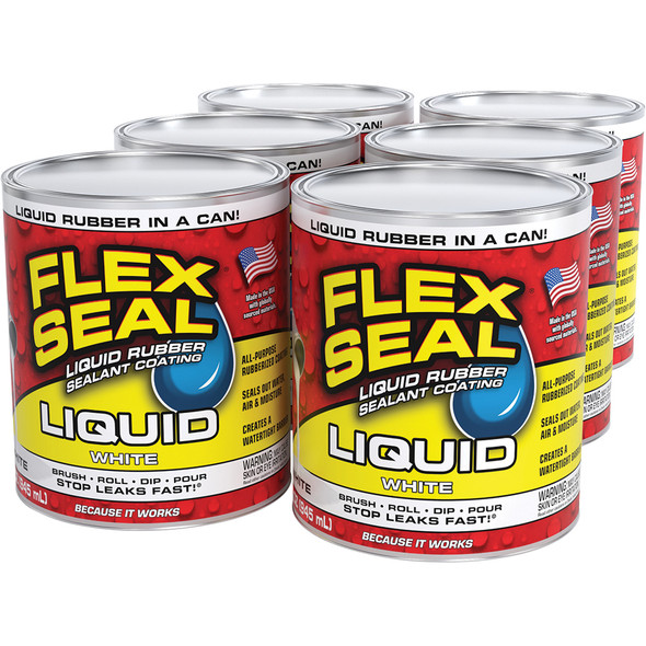 Flex Seal Liquid White 32 fl oz. LFSWHTR32