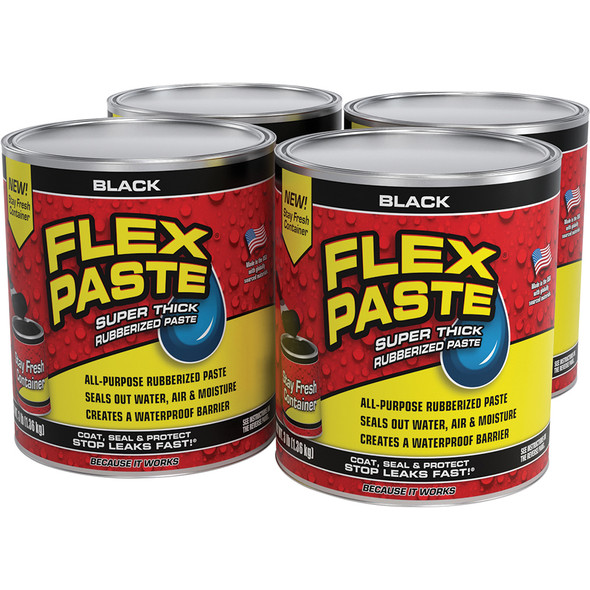Flex Paste Black 3 lb PFSBLKR32