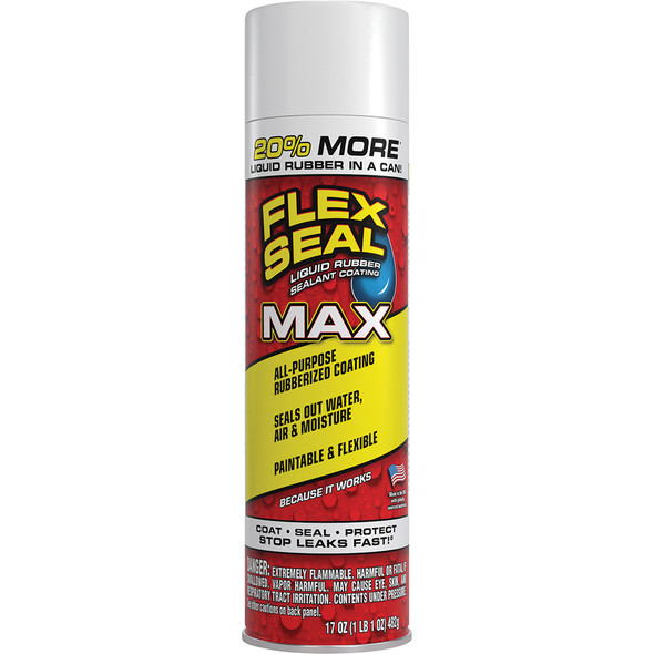 Flex Seal Max White Net Wt. 17 oz. FSMAXWHT24