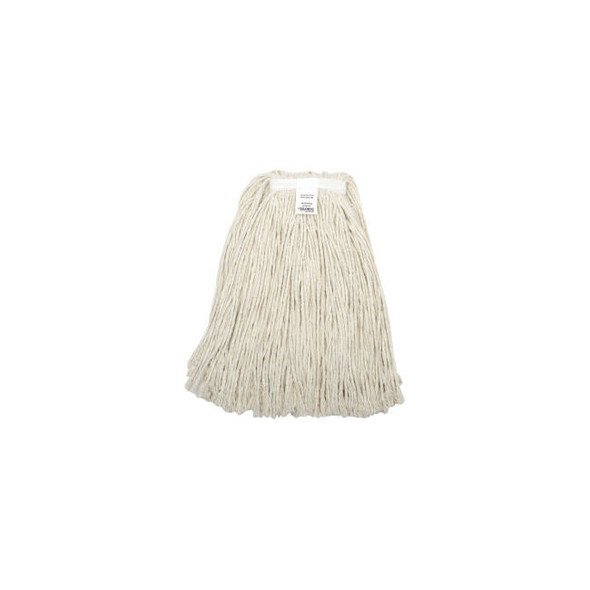 Global Industrial 16 oz. Cotton Cut-End Mop Head 4Ply Narrow Band