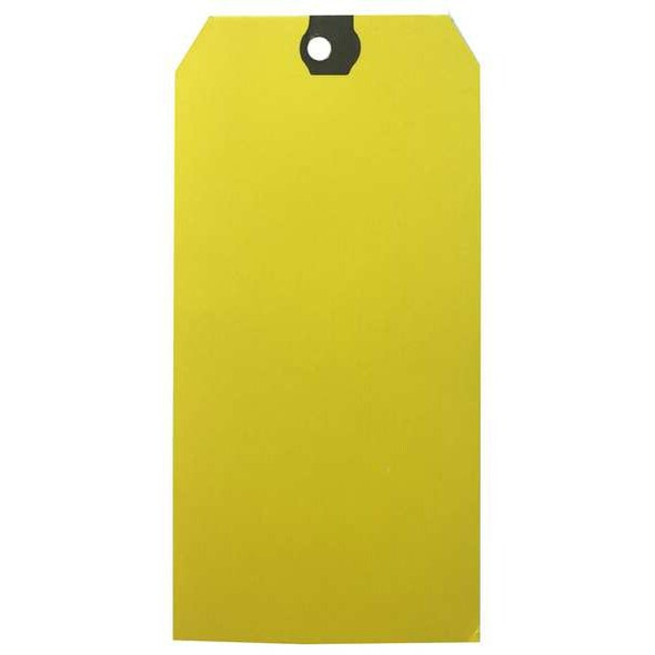 Manufacturer Varies Shipping Tag, Colored, Yellow, PK500 61KU98