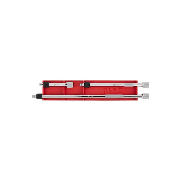 Milwaukee Tool Socket Extension Set,1/4" Drive,3 Pieces 48-22-9360