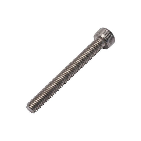 Allied Titanium M6-1.00 x Socket, Socket Head Cap Screw, Plain Titanium 0107481