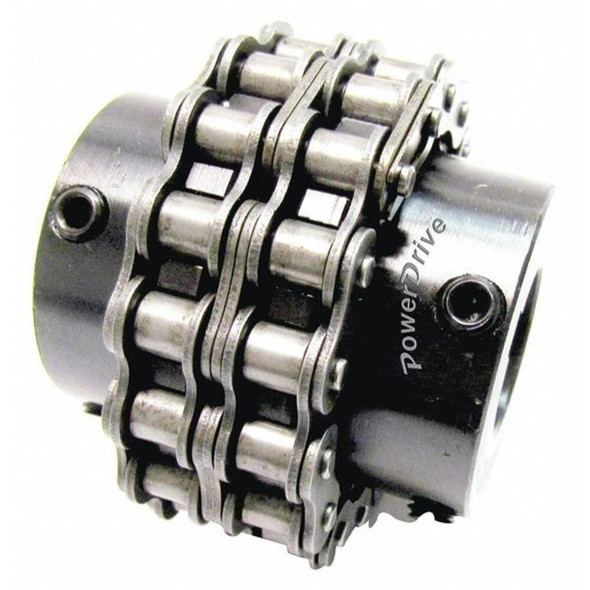 Chain Coupling Sprocket, Round Keyed, 1 1-8 in Bore Dia., 16 # of Teeth  C4016X1 1/8