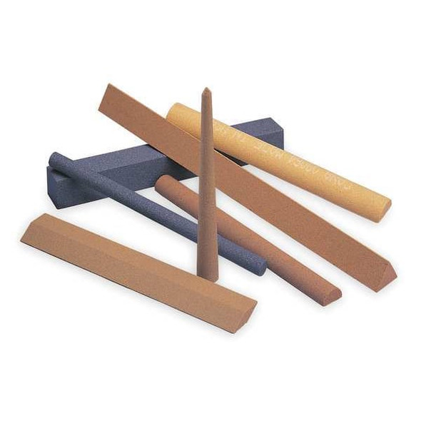 Norton Abrasives Precision Sharp File,A/O,Org/Brn,Med 61463687005