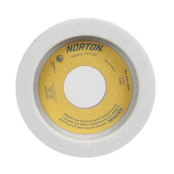 Norton Abrasives StrghtCupGrindWheel,1.25" CN,4" Dia,PK5 66243530221