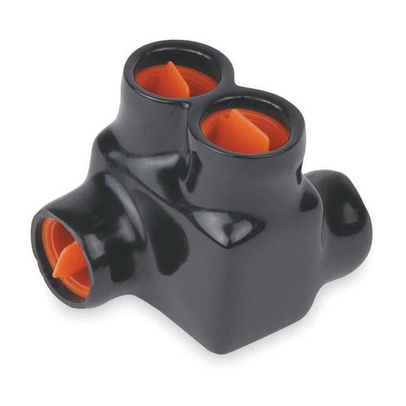 Blackburn MultitapConnector,Alum,Blk,Hex,2Port AMTT250