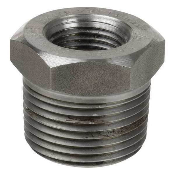 Manufacturer Varies 4" x 2" MNPT x FNPT SS Hex Reducing Bushing 4307001456