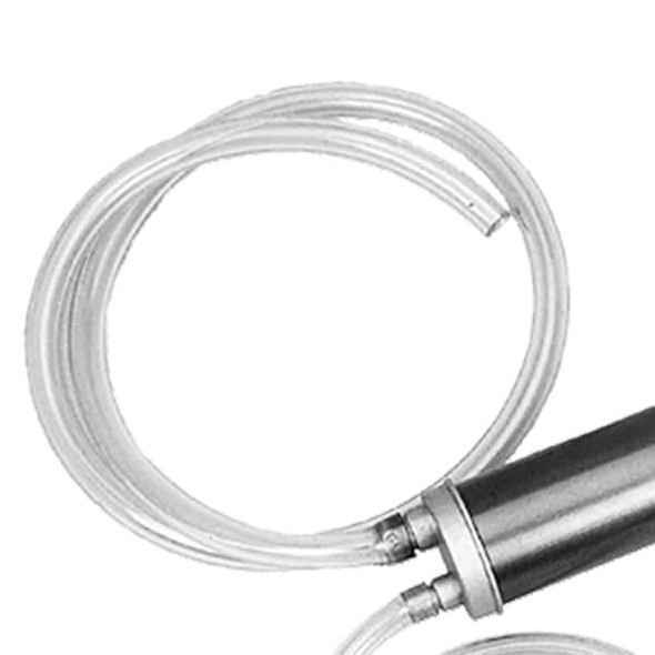 American Forge & Foundry Fluid Transfer Gun, Single Stroke, 16 oz Capacity, 8ft Vinyl Hose 8005