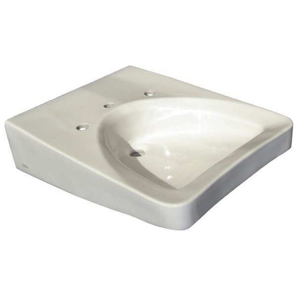 American Standard Bathroom Wheelchair Sink,Wall,27 In. L 9140013.020