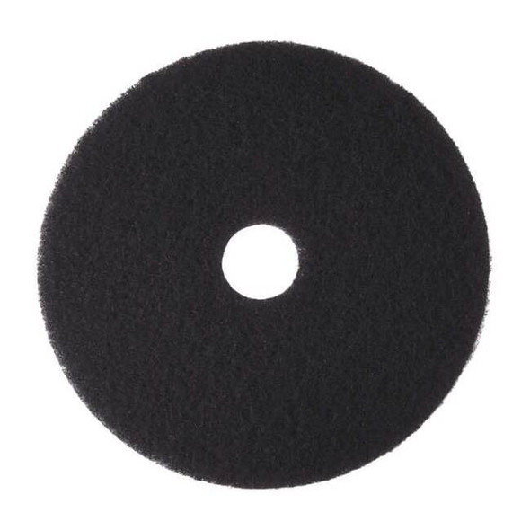 Tough Guy Stripping Pad,Black,Size 11",Round,PK5 402W14
