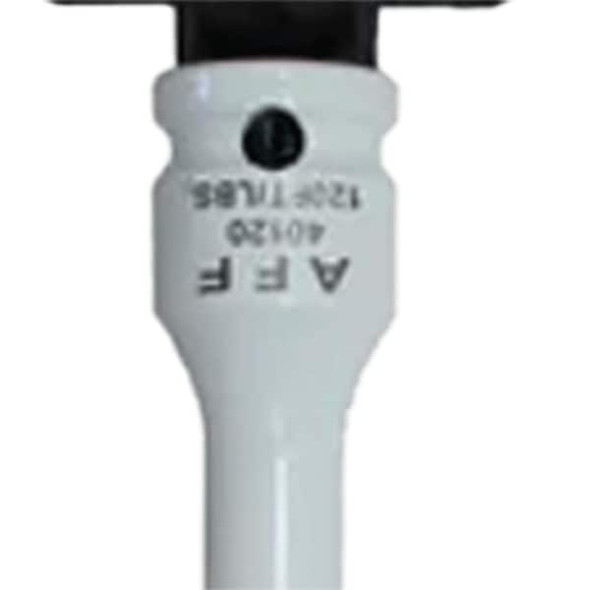 American Forge & Foundry 1/2 in Drive Torque Limiting Extension, White, 120 ft-lbs 163 Nm 40120