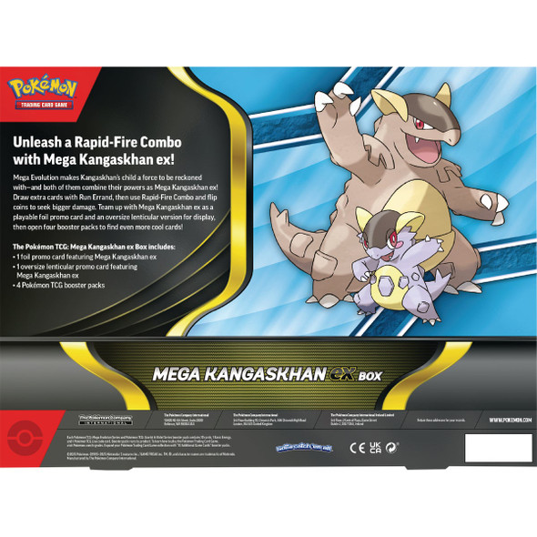 Pokemon Mega Kangaskhan ex Box 10-10064-108 722587