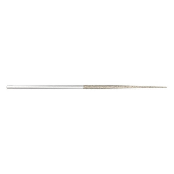 Pferd Tools Diamond Needle File,Round,Medium,5-1/2 04020