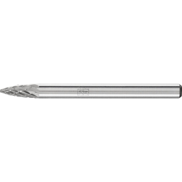Pferd Tools Carbide Bur,SCTI SG-41,1/8",ouble Cut 23342