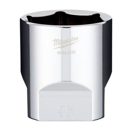 Milwaukee Tool SocketExtension,Chr,6P36mm,Chrm,0.5in 45-34-2036