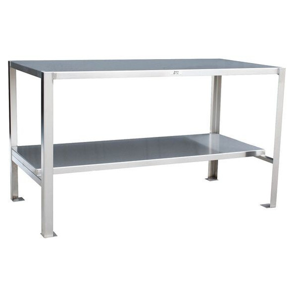 Jamco Fixed Work Table,SS,60" W,30" D YE360