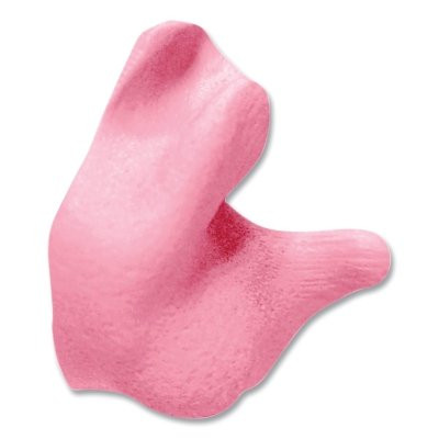 Custom Molded Earplugs, NRR 26 dB, Silicone, Pink