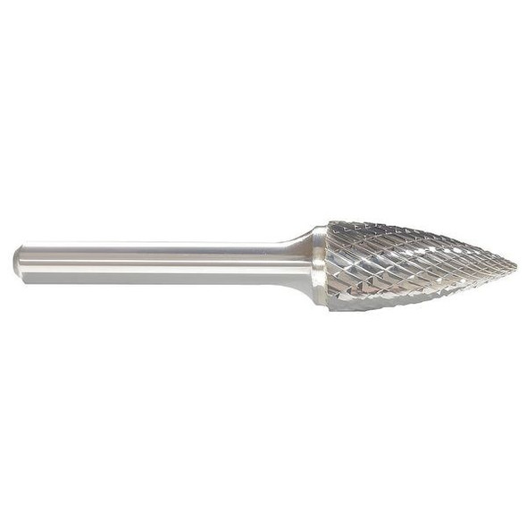 Manufacturer Varies Carbide Bur,Flame,3/16 In,1/8 Shank 310-002151