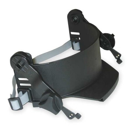 Uvex Faceshield Adapter,Plastic,Gray S8590